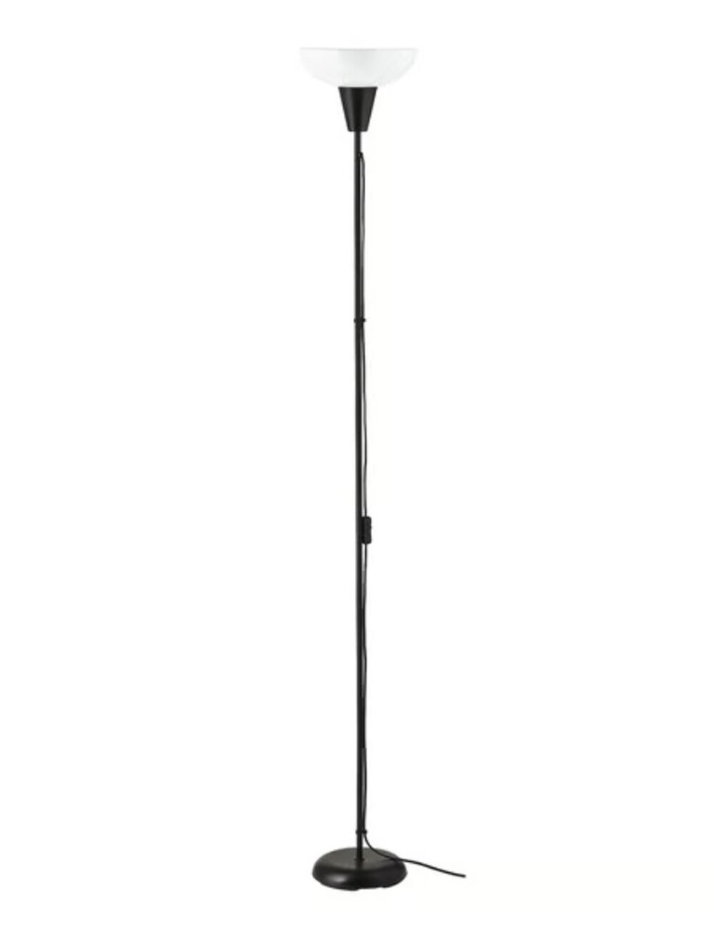 TÅGARP Floor Uplighter Lamp, Black/White
